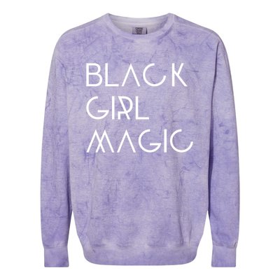 Black Magic Meaningful Gift Colorblast Crewneck Sweatshirt