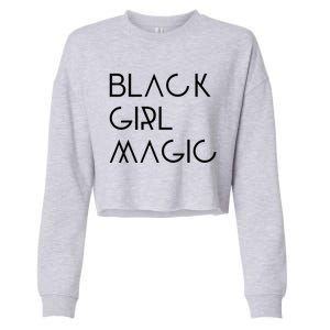 Black Magic Meaningful Gift Cropped Pullover Crew