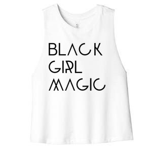 Black Magic Meaningful Gift Women's Racerback Cropped Tank