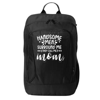 Boy Mother Mom Of Mother's Day Gift City Backpack