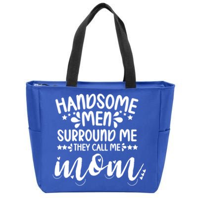 Boy Mother Mom Of Mother's Day Gift Zip Tote Bag