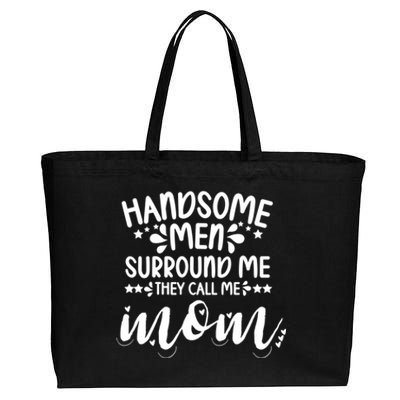 Boy Mother Mom Of Mother's Day Gift Cotton Canvas Jumbo Tote