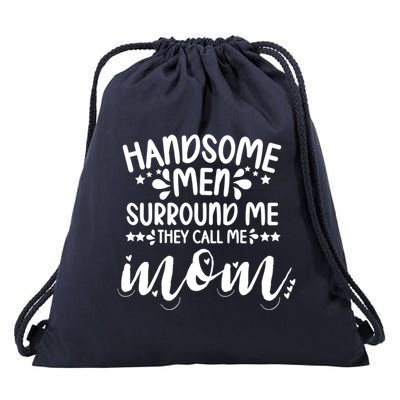 Boy Mother Mom Of Mother's Day Gift Drawstring Bag