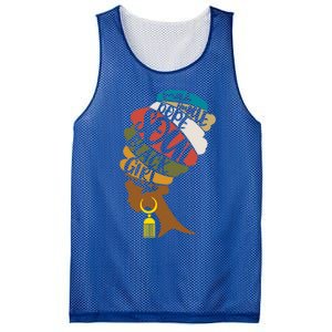 Black Magic Mad Hustle Dope Soul Black History Great Gift Mesh Reversible Basketball Jersey Tank