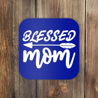 Blessed Mom Meaningful Gift Coaster