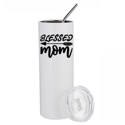 Blessed Mom Meaningful Gift Stainless Steel Tumbler