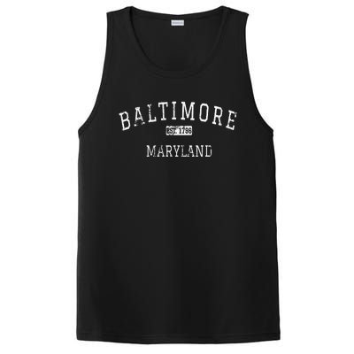 Baltimore Maryland MD Vintage PosiCharge Competitor Tank