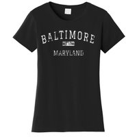 Baltimore Maryland MD Vintage Women's T-Shirt