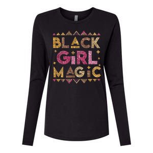 Black Magic Melanin Black History Month Glitter Gift Womens Cotton Relaxed Long Sleeve T-Shirt