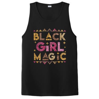 Black Magic Melanin Black History Month Glitter Gift PosiCharge Competitor Tank