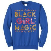 Black Magic Melanin Black History Month Glitter Gift Sweatshirt