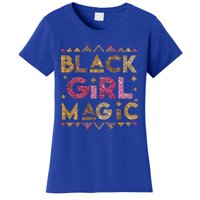 Black Magic Melanin Black History Month Glitter Gift Women's T-Shirt