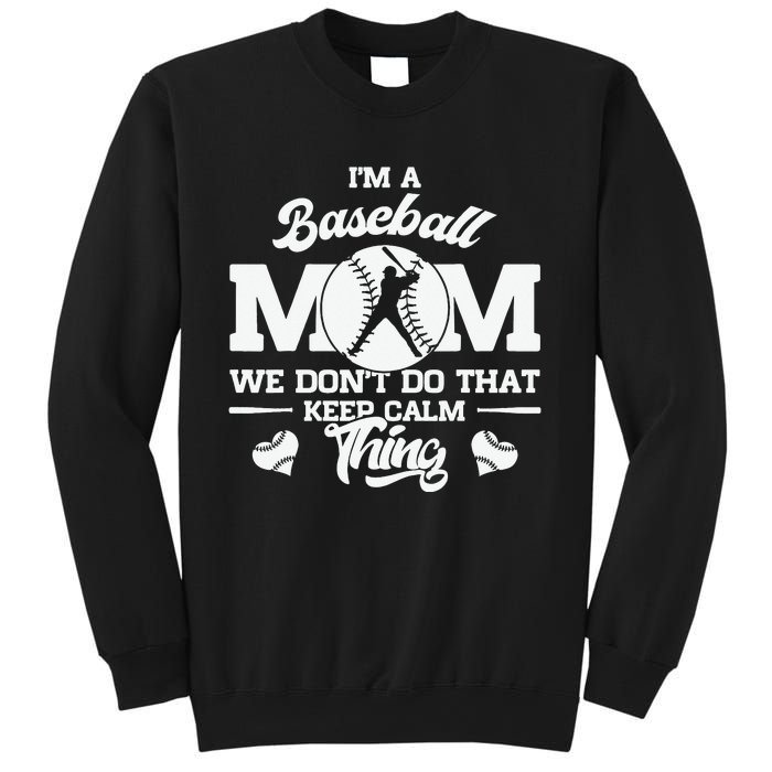 Baseball Mom Mother of Baseball Players for Mother's Day Sweatshirt