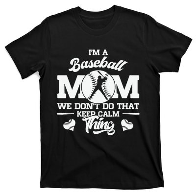 Baseball Mom Mother of Baseball Players for Mother's Day T-Shirt