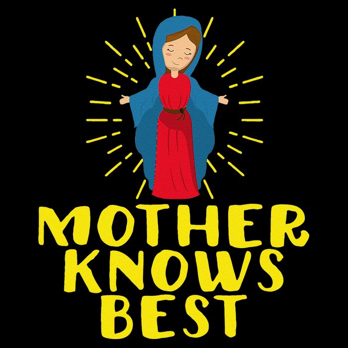 Blessed Mother Mary Knows Best Catholic Mother's Day Visor