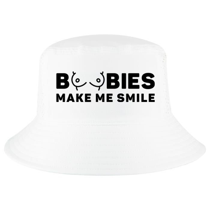 Boobies Make Me Smile Funny Adult Humor Cool Comfort Performance Bucket Hat