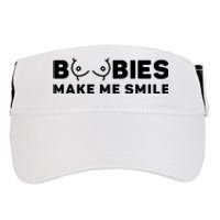 Boobies Make Me Smile Funny Adult Humor Adult Drive Performance Visor