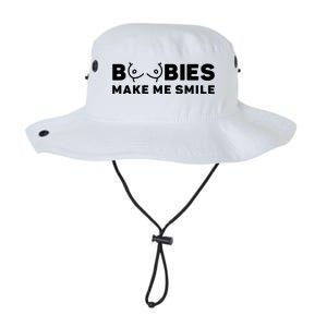 Boobies Make Me Smile Funny Adult Humor Legacy Cool Fit Booney Bucket Hat