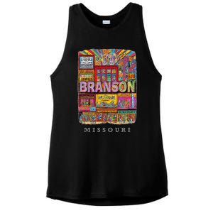 Branson Missouri Mo Entertaint Extravaganza Ladies PosiCharge Tri-Blend Wicking Tank