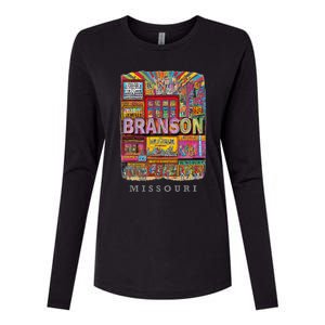 Branson Missouri Mo Entertaint Extravaganza Womens Cotton Relaxed Long Sleeve T-Shirt