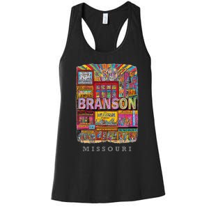 Branson Missouri Mo Entertaint Extravaganza Women's Racerback Tank