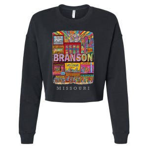 Branson Missouri Mo Entertaint Extravaganza Cropped Pullover Crew