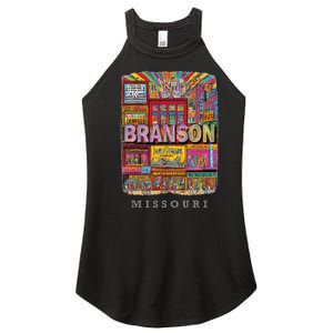 Branson Missouri Mo Entertaint Extravaganza Women's Perfect Tri Rocker Tank