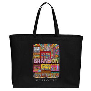 Branson Missouri Mo Entertaint Extravaganza Cotton Canvas Jumbo Tote