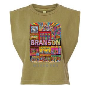 Branson Missouri Mo Entertaint Extravaganza Garment-Dyed Women's Muscle Tee