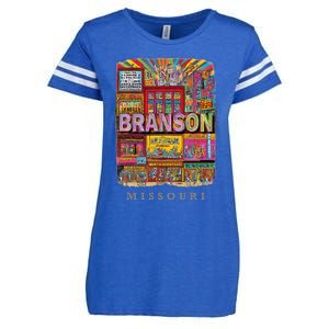 Branson Missouri Mo Entertaint Extravaganza Enza Ladies Jersey Football T-Shirt