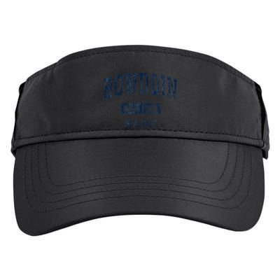 Bowdoin Maine Me Vintage Established Adult Drive Performance Visor