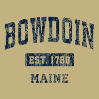Bowdoin Maine Me Vintage Established Button