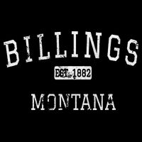 Billings Montana MT Vintage Womens T-Shirt