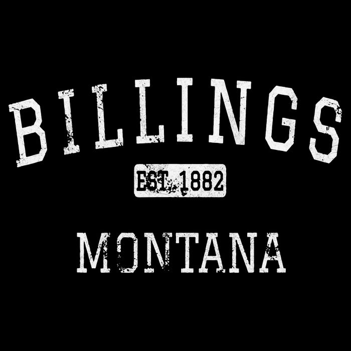 Billings Montana MT Vintage Womens T-Shirt