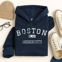 Boston Massachusetts MA Vintage Hoodie