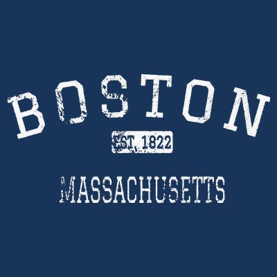 Boston Massachusetts MA Vintage T-Shirt