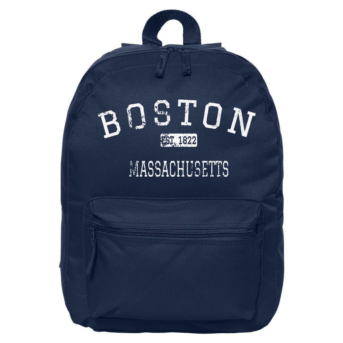 Boston Massachusetts MA Vintage 16 in Basic Backpack