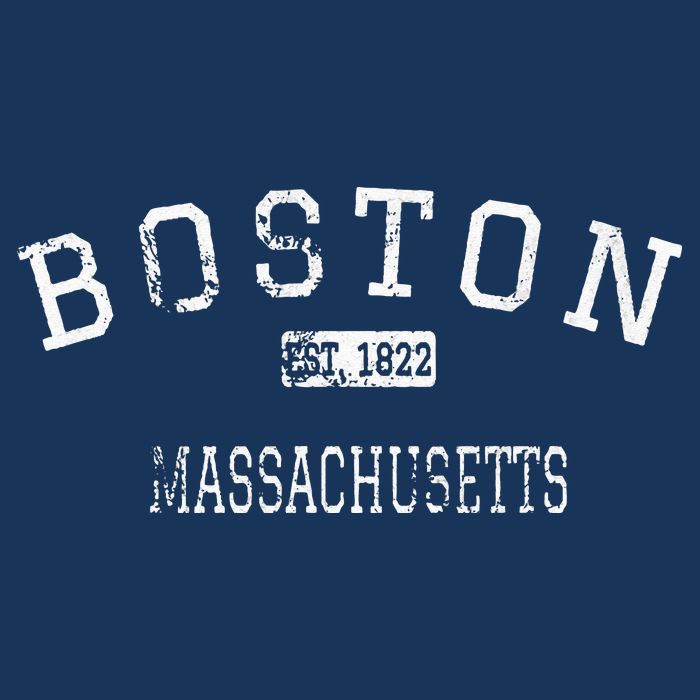 Boston Massachusetts MA Vintage Kids T-Shirt