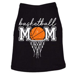 Basketball Mom Mother Leopard Basketball Hoop Net Game Day Gift Doggie Tank