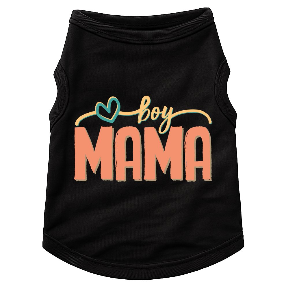 Boy Mom Ma Mama Bruh Funny Front & Back Doggie Tank
