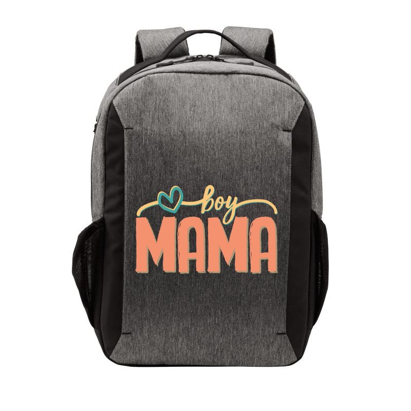Boy Mom Ma Mama Bruh Funny Front & Back Vector Backpack