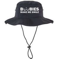 Boobies Make Me Smile Funny Adult Humor Legacy Cool Fit Booney Bucket Hat