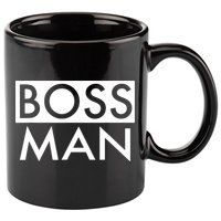 Boss Man Matching Family Couple Portrait Husband Dad 11oz C Handle Ceramic Mug