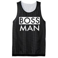 Boss Man Matching Family Couple Portrait Husband Dad Mesh Reversible Basketball Jersey Tank