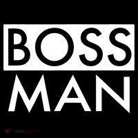 Boss Man Matching Family Couple Portrait Husband Dad Premium T-Shirt