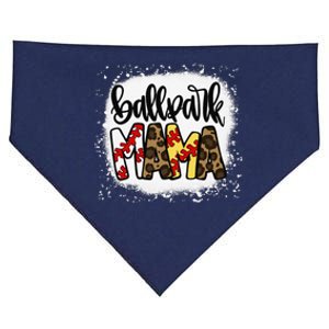 Ballpark Mom Mama Baseball Softball MotherS Day Bleached USA-Made Doggie Bandana