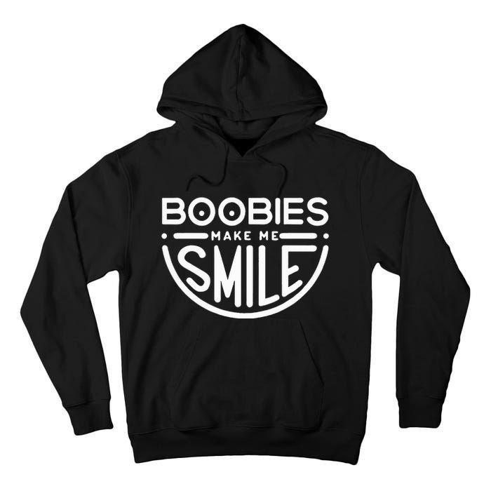 Boobs Make Me Smile Party Tall Hoodie