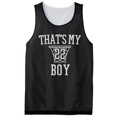 Basketball Mom My  Basketball Number 22 Jersey Mesh Reversible Basketball Jersey Tank