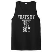 Basketball Mom My  Basketball Number 22 Jersey PosiCharge Competitor Tank