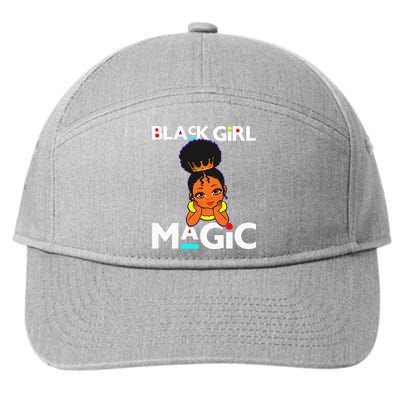 Black Magic Melanin Poppin 7-Panel Snapback Hat